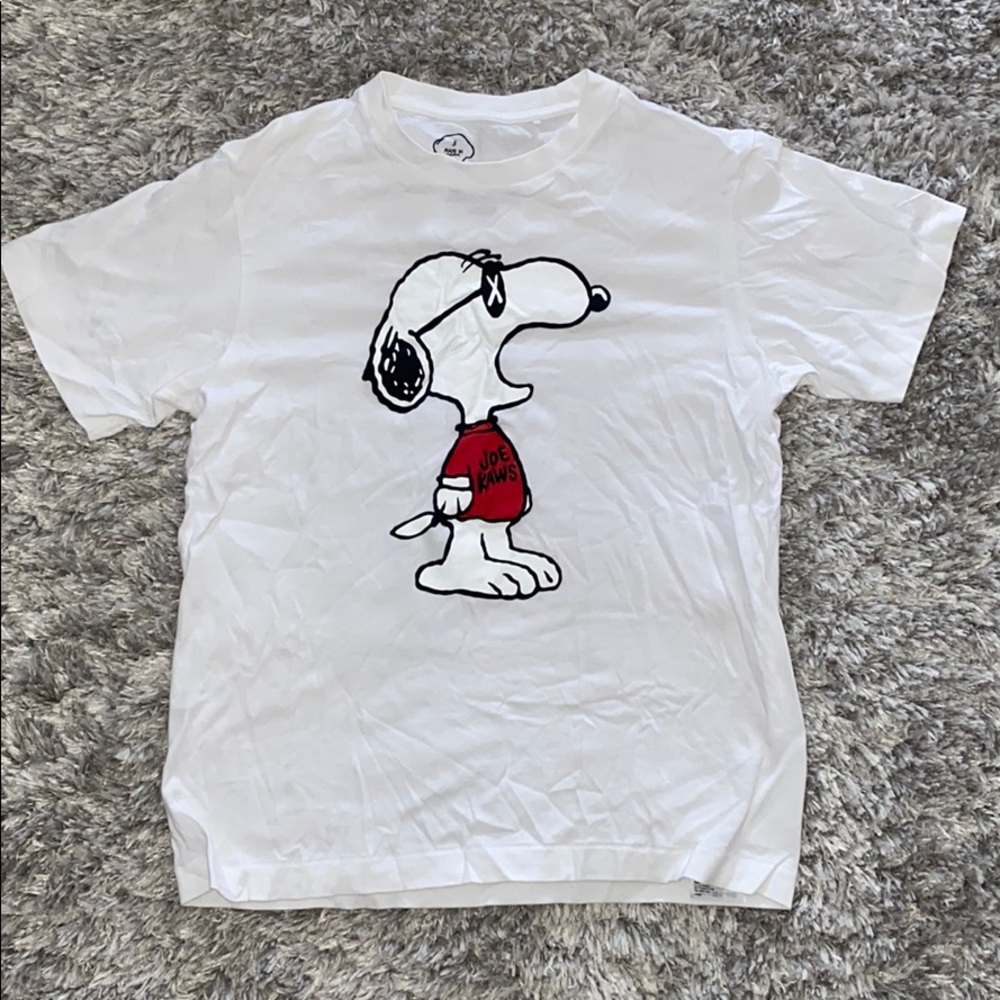 Limited Edition Kaws x Peanuts Collaboration Shirt
